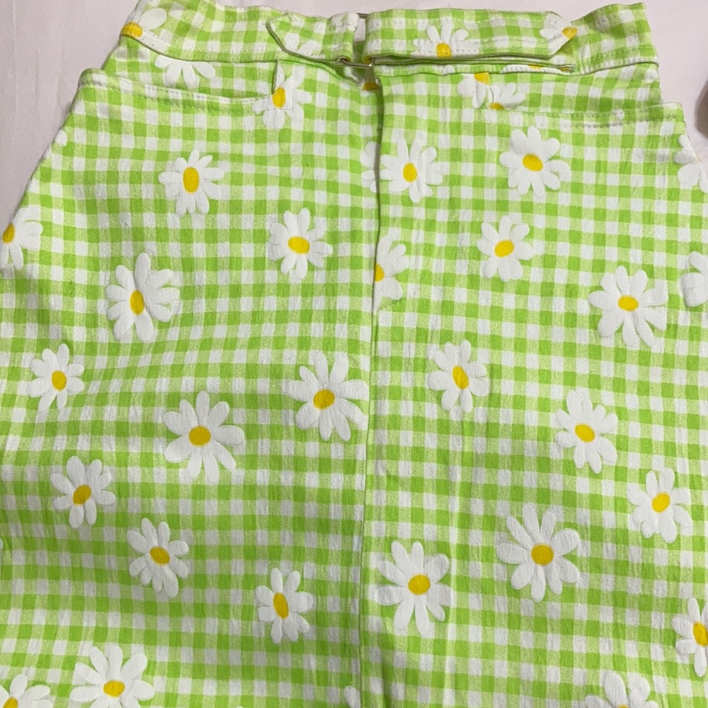 Vertigo A-Line Stretch Mini Skirt